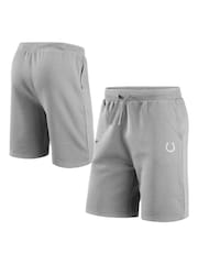 Fanatics Grey Indianapolis Colts Primary Logo Graphic Fleece Shorts - Image 1 of 3