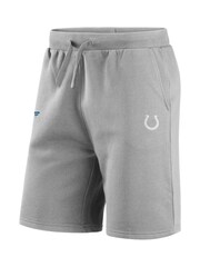 Fanatics Grey Indianapolis Colts Primary Logo Graphic Fleece Shorts - Image 3 of 3
