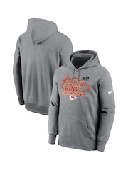 Fanatics Grey Kansas City Chiefs Nike Super Bowl Champions 2023 Trophy Collection Hoodie - Image 1 of 2