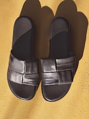 Hush Red Willa Weave Sandals - Image 1 of 4