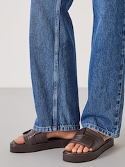 Hush Red Willa Weave Sandals - Image 2 of 4