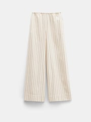 Hush Black Elissia Striped Wide Leg Trousers - Image 5 of 5