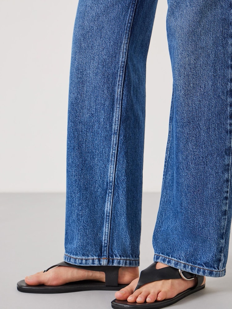 Hush Black Brinley Buckle Toe Post Sandals - Image 1 of 4
