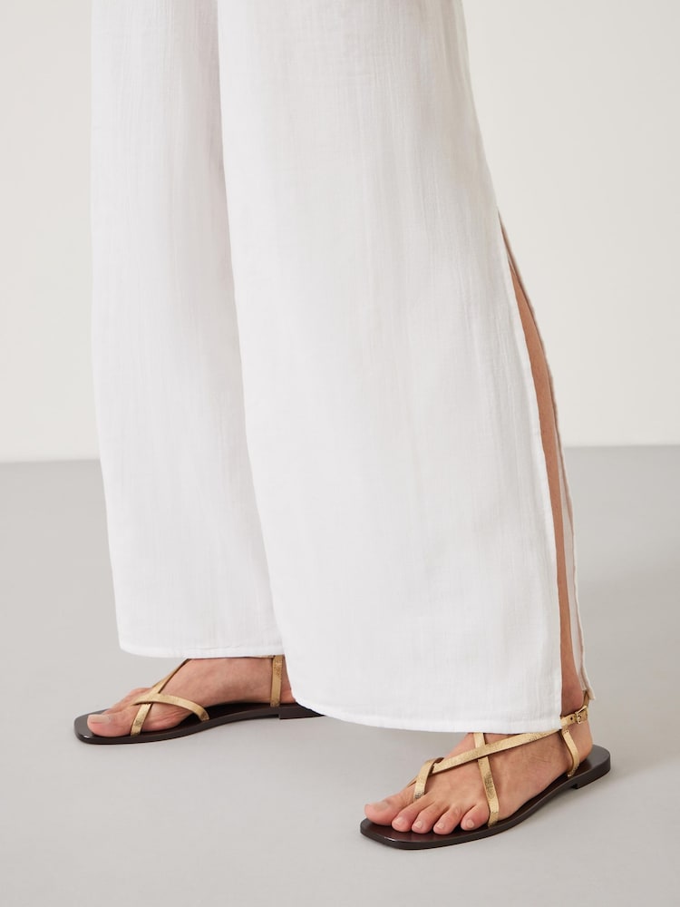 Hush Gold Suzie Strappy Sandals - Image 5 of 5 Hush Gold Suzie Strappy Sandals - Image 5 of 5