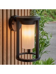 Gallery Home Black Brenden Outdoor Wall Light - Image 1 of 8