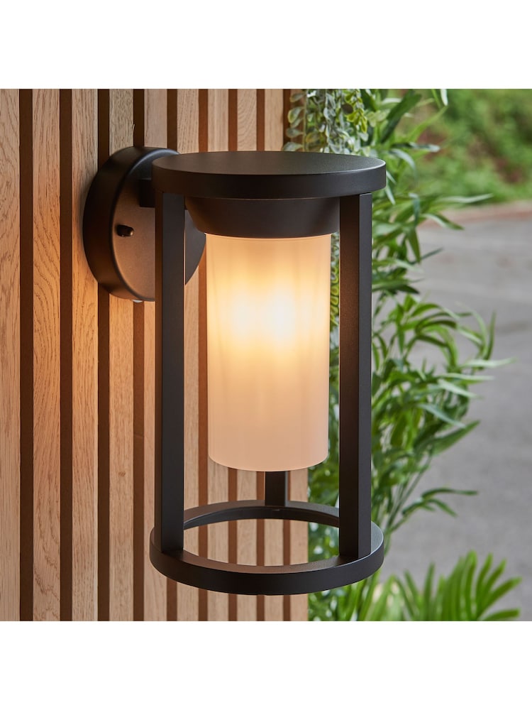 Gallery Home Black Brenden Outdoor Wall Light - Image 1 of 8