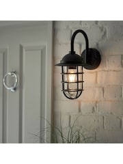 Gallery Home Black Dani Outdoor Wall Light - Image 1 of 8