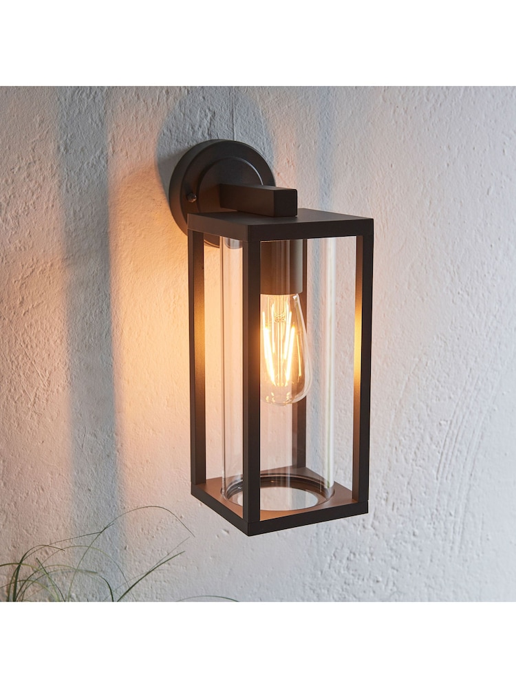 Gallery Home Black Hamilton Outdoor Wall Light - Image 1 of 8