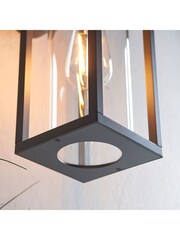 Gallery Home Black Hamilton Outdoor Wall Light - Image 5 of 8