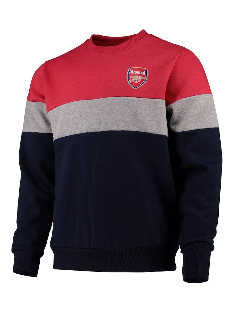 Fanatics Grey Arsenal Crew Sweatshirt - Image 1 of 3
