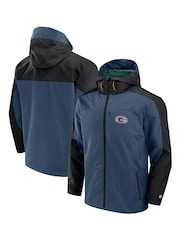 Fanatics Mens Green Bay Packers Hybrid Blue Jacket - Image 1 of 1