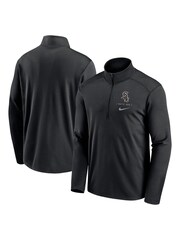 Fanatics Chicago White Sox Franchise Logo Pacer Black Sweat Top - Image 1 of 3