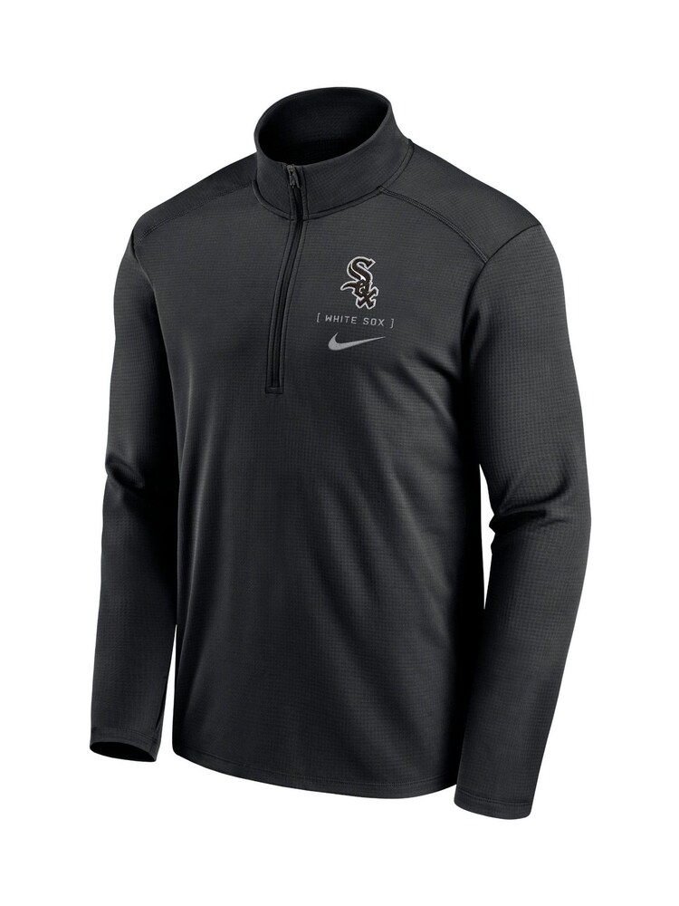 Fanatics Chicago White Sox Franchise Logo Pacer Black Sweat Top - Image 3 of 3