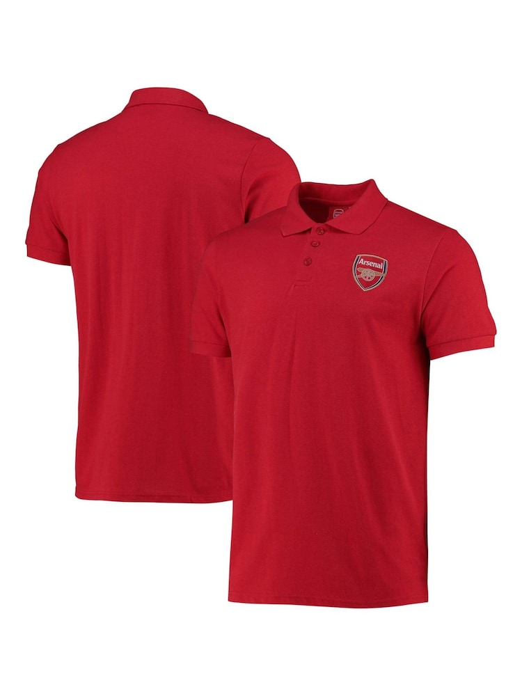 Fanatics Red Arsenal 100% Cotton Polo Shirt - Image 1 of 3 Fanatics Red Arsenal 100% Cotton Polo Shirt - Image 1 of 3
