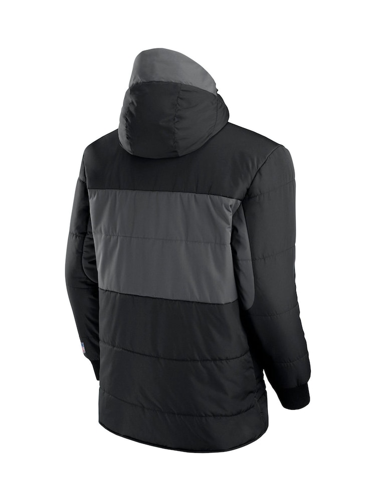 Fanatics Grey Las Vegas Raiders Fantech Padded Jacket - Image 2 of 3