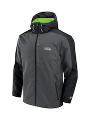 Fanatics Grey Seattle Seahawks Hybrid Jacket - Image 2 of 3