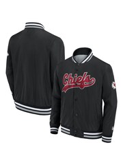 Fanatics Kansas City Chiefs Sateen Black Jacket - Image 1 of 3