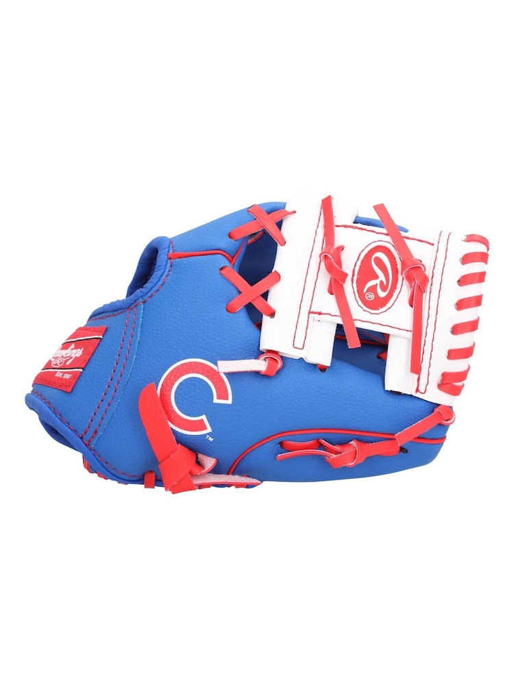 Fanatics Blue Chicago Cubs Team Logo Baseball Gloves - Image 2 of 3