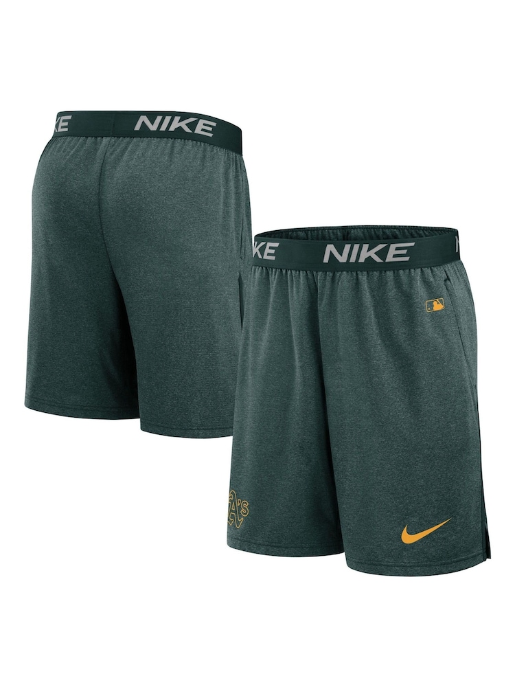 Fanatics Dri-FIT Green Oakland Athletics Authentic Shorts - Image 1 of 3