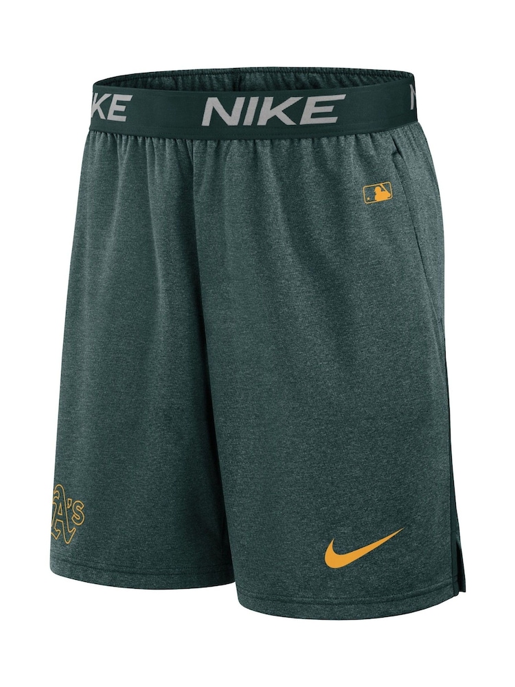 Fanatics Dri-FIT Green Oakland Athletics Authentic Shorts - Image 3 of 3