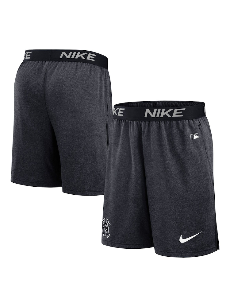 Fanatics Dri-FIT Grey New York Yankees Authentic Shorts - Image 1 of 3