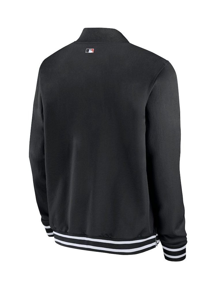 Fanatics San Francisco Giants Authentic Bomber Black Jacket - Image 2 of 3 Fanatics San Francisco Giants Authentic Bomber Black Jacket - Image 2 of 3