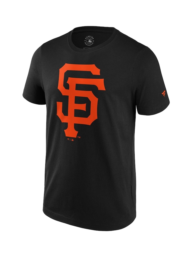 Fanatics 100% Cotton San Francisco Giants Primary Logo Graphic Black T-Shirt - Image 3 of 3 Fanatics 100% Cotton San Francisco Giants Primary Logo Graphic Black T-Shirt - Image 3 of 3