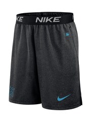 Fanatics Dri-FIT Grey Miami Marlins Authentic Shorts - Image 3 of 3