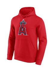 Fanatics Red Los Angels Of Anaheim Primary Logo Graphic Hoodie - Image 3 of 3