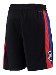 Fanatics Detroit Pistons Statement Black Shorts - Image 2 of 3