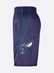Fanatics Blue Charlotte Hornets Statement Shorts - Image 2 of 3
