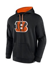 Fanatics Cincinnati Bengals Defender Streaky Poly Fleece Pullover Black Hoodie - Image 3 of 3