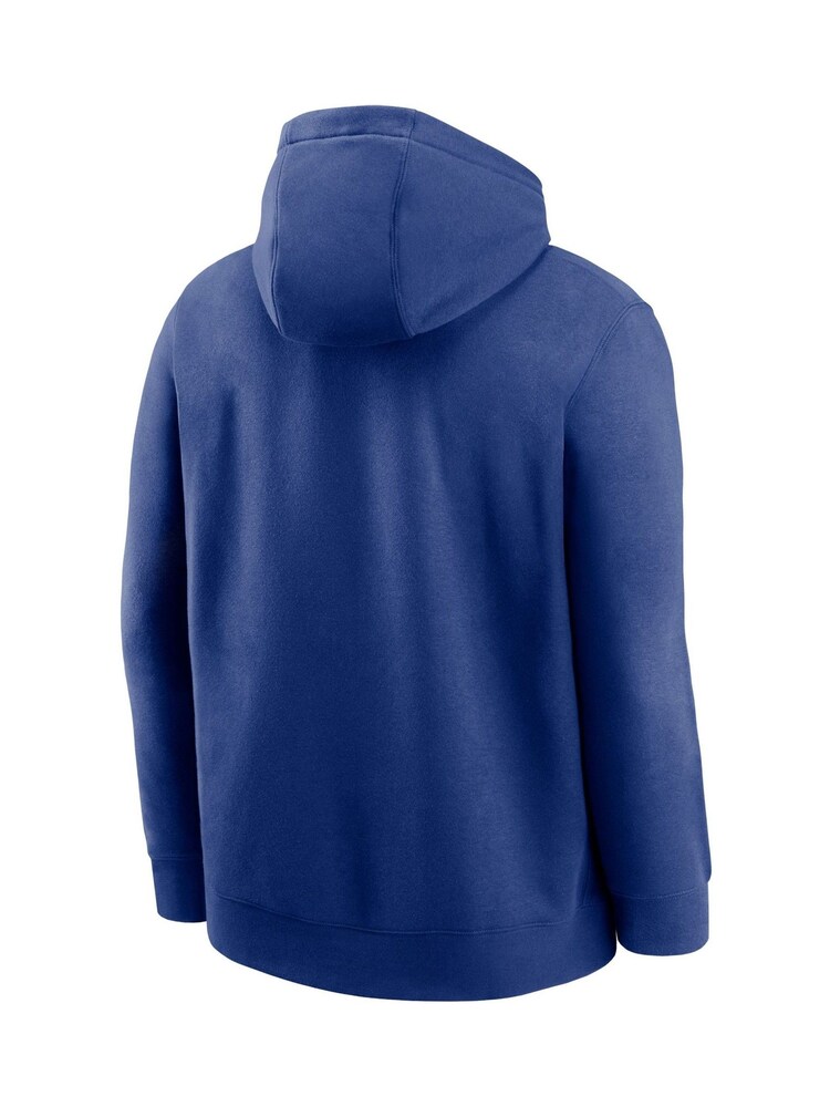Fanatics Blue Chicago Cubs Club Slack Fleece Hoodie - Image 2 of 3