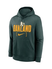 Fanatics Green Oakland Athletics MLB Club Slack Fleece Hoodie - Image 2 of 3