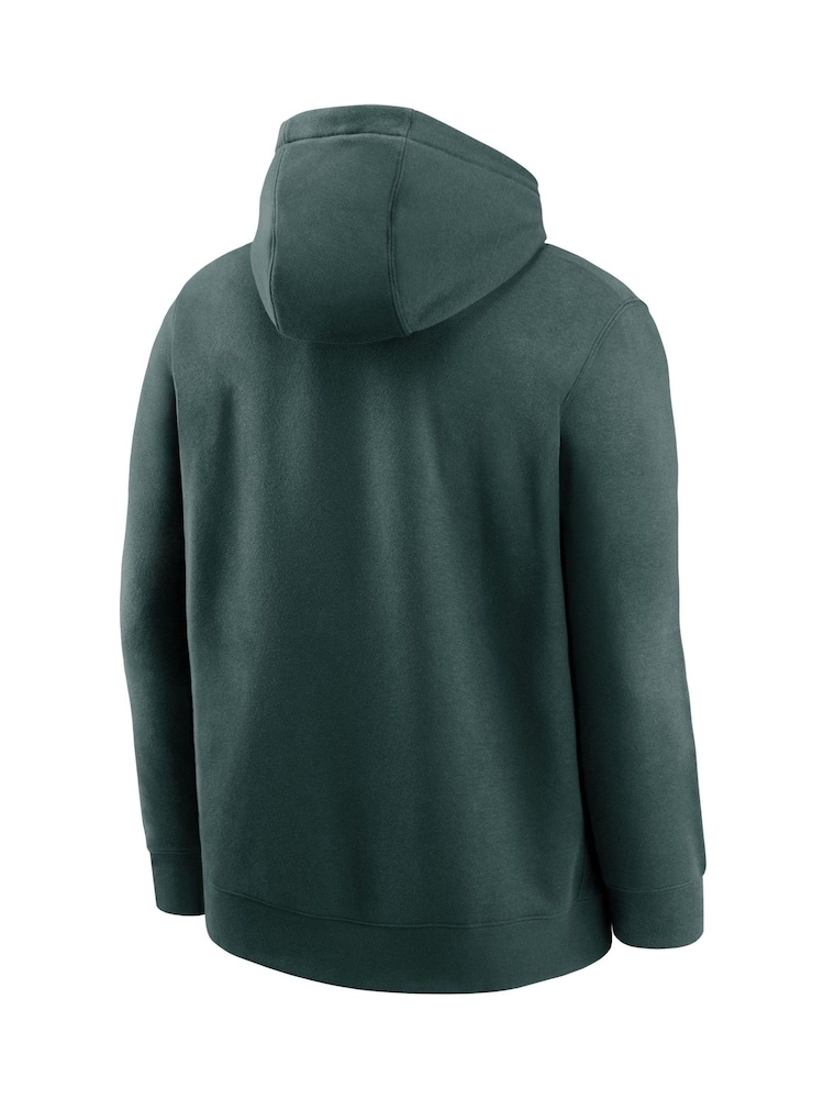 Fanatics Green Oakland Athletics MLB Club Slack Fleece Hoodie - Image 3 of 3