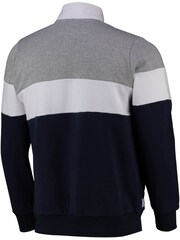 Fanatics Grey Tottenham Hotspur Quarter Zip Sweatshirt - Image 3 of 3