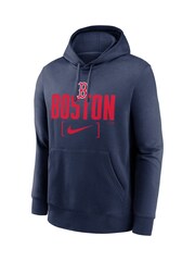 Fanatics Blue Boston Sox Club Slack Fleece Hoodie - Image 3 of 3