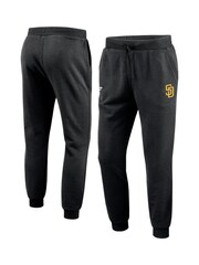 Fanatics San Diego Padres Fleece Black Joggers - Image 1 of 3