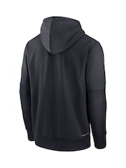 Fanatics New York Yankees Authentic Therma Fleece Black Hoodie - Image 2 of 3