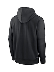 Fanatics Pittsburgh Pirates Authentic Therma Fleece Negru Hanorac cu glugă - Image 3 of 3