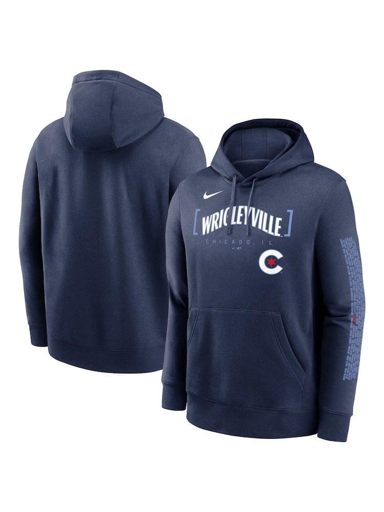 Fanatics Blue Chicago Cubs City Connect Club Fleece Hoodie - Image 1 of 3