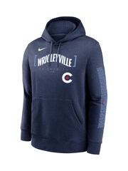 Fanatics Blue Chicago Cubs City Connect Club Fleece Hoodie - Image 3 of 3