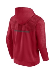 Fanatics Red Tampa Bay Buccaneers Defender Streaky Poly Fleece Pullover Hoodie - Image 2 of 3