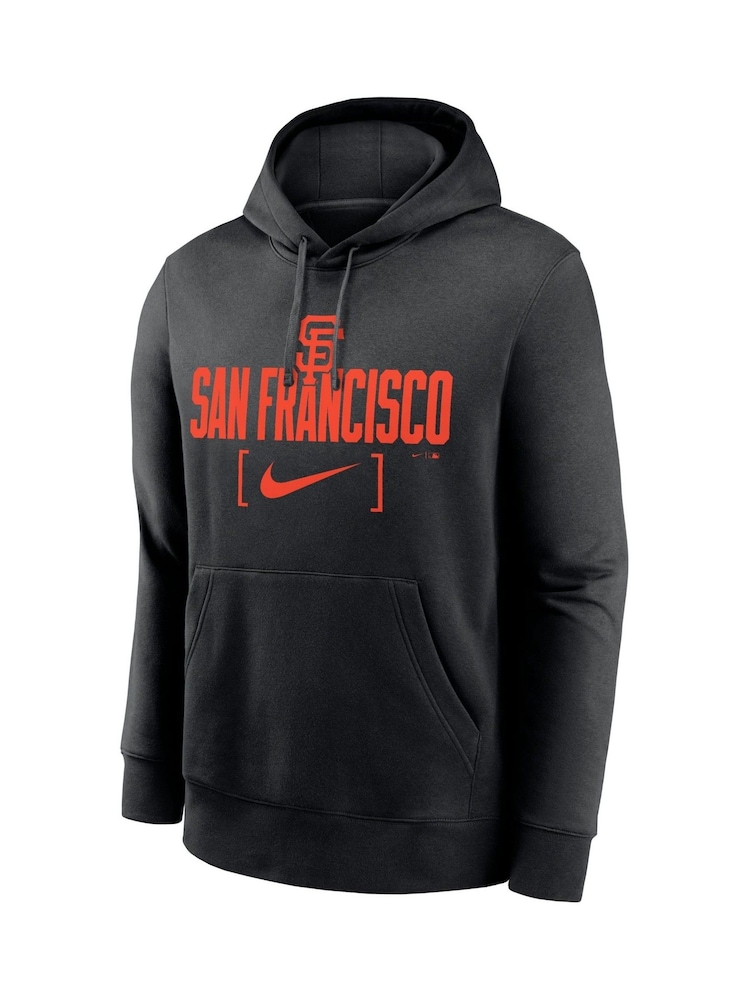 Fanatics San Francisco Giants Club Slack Fleece Black Hoodie - Image 3 of 3