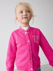 وردي ـ سترة بومبر مُزيَّنة بشعار لامع للعلامة التجارية من Baker By Ted Baker - صورة 4 من 15
