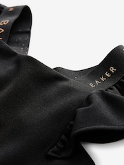 Baker by Ted Baker Black Frill Detail Top and Trousers Set - Image 9 of 9