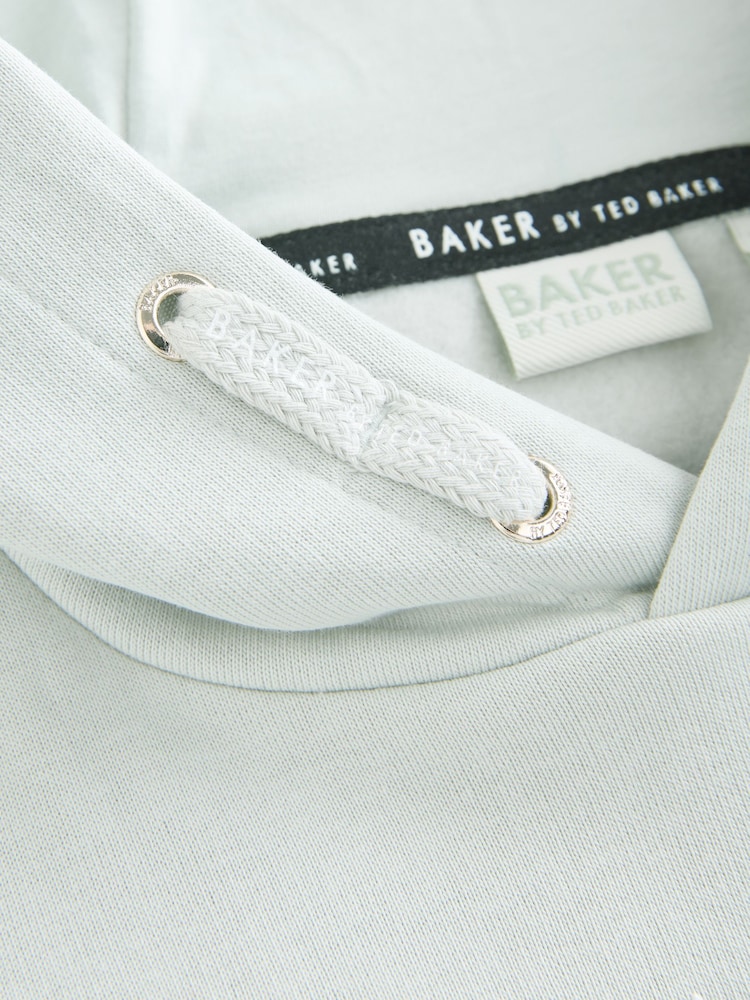 Baker by Ted Baker Oversized Back Print Hoodie - Image 9 of 9