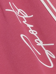 River Island Pink Girls 1998 100% Cotton T-Shirt And Joggers Wide Leg Set - Image 5 of 5