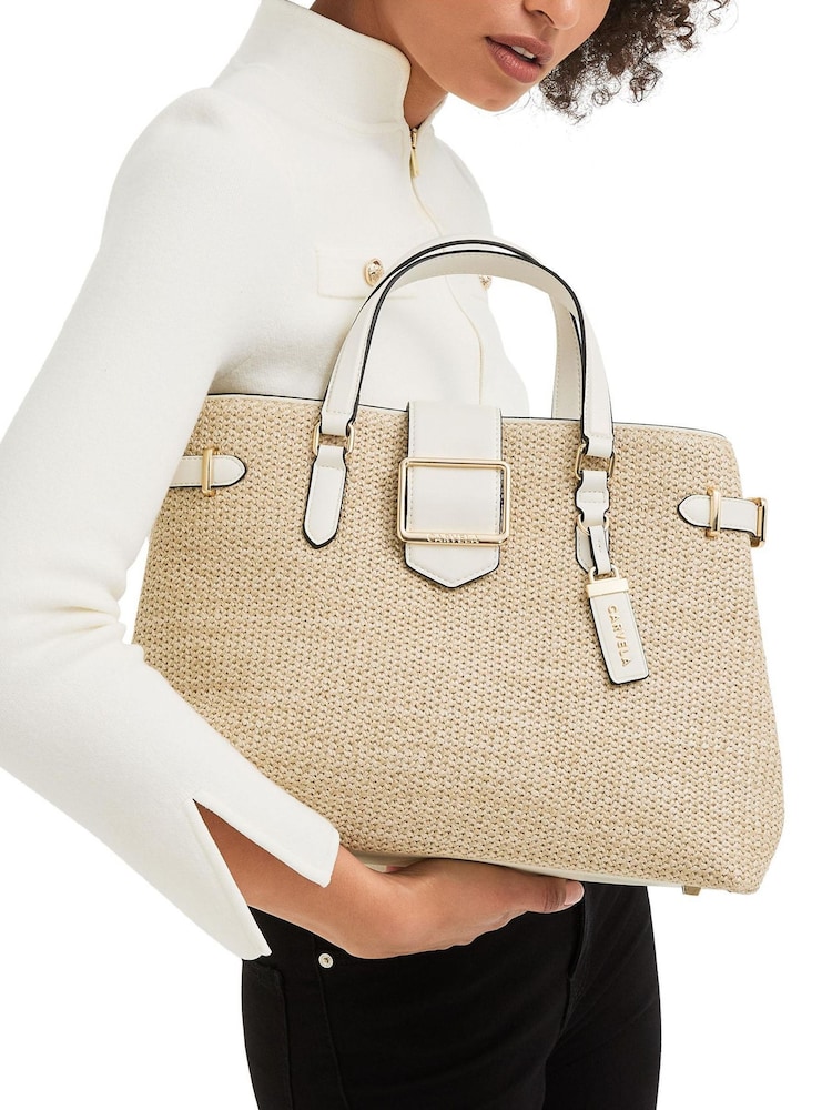 Carvela Cream Mindy Tote Bag - Image 5 of 5 Carvela Cream Mindy Tote Bag - Image 5 of 5