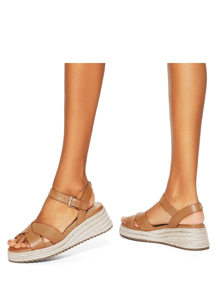 KG Kurt Geiger Natural Piper Sandals - Image 5 of 5
